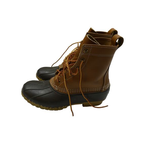 L.L. Bean women's 8" duck boot, size: 8M, winter rain boot - Picture 1 of 5